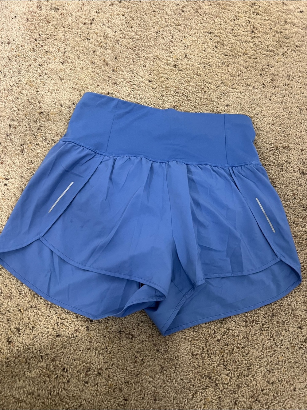 All in Motion Women's Blue Performance Running Shorts
